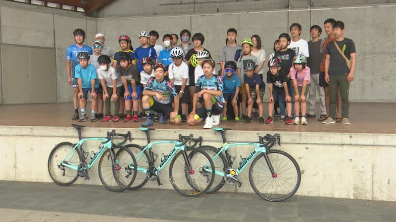 A professional bicycle road race team is born in Sado City, and its name is Sado Golden Ibis [Niigata]