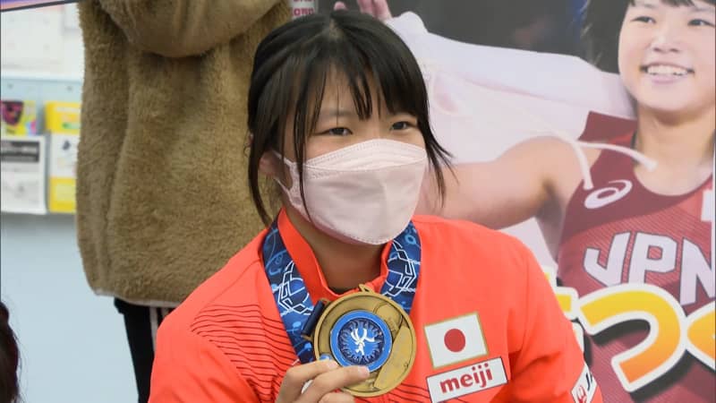 A dramatic come-from-behind win!Wrestler Tsugumi Sakurai appointed to represent Japan at World Championships