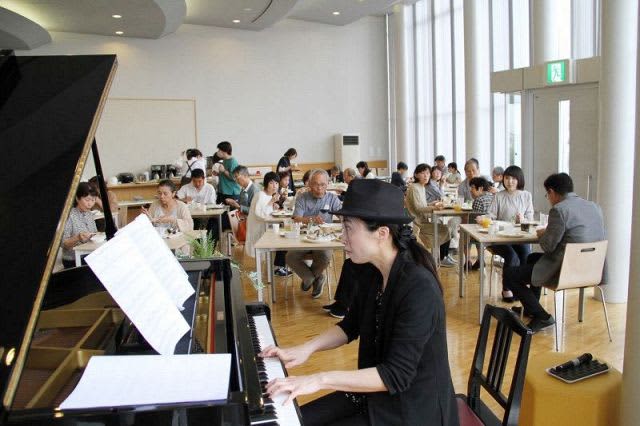 "Concert" to enjoy music and cooking is a success Mabi, restaurants in cultural facilities