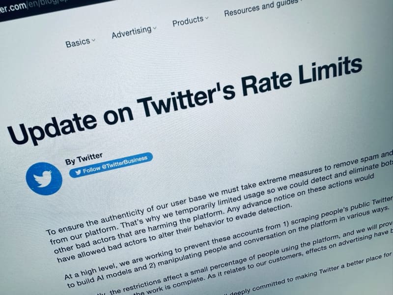 Twitter releases official statement on API restrictions