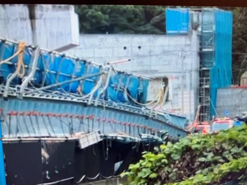 ⚡ ｜ [Breaking news] Confirmed death of one person in a bridge falling accident Announced by the Ministry of Land, Infrastructure, Transport and Tourism Shimizu Ward, Shizuoka City