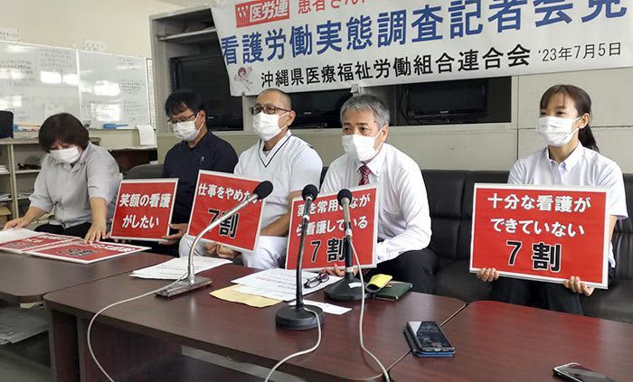 “Self-sacrifice” and “behavior restrictions”… Nursing sites continue to be burdensome even after transition to category 5 Investigation into causes of medical errors Reported by Prefectural Medical Labor Federation