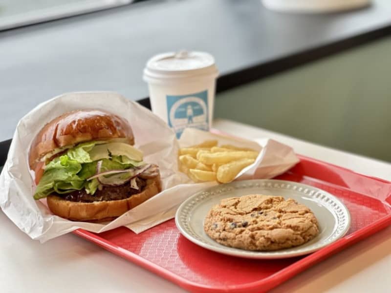Landmark's Coffee & Baker | There is a cafe where you can enjoy Japanese beef burgers in Nasucho, Naka Ward...
