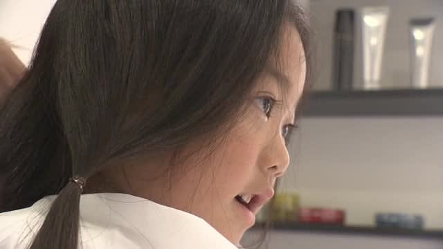"I want you to use it carefully" Challenge of first grade elementary school students Hair donation Donate hair to people in need [Fukushima]