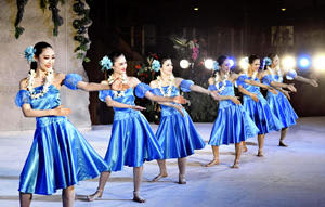 First stage!Iwaki Hawaiians shines on the Tanabata night with 6 new hula girls