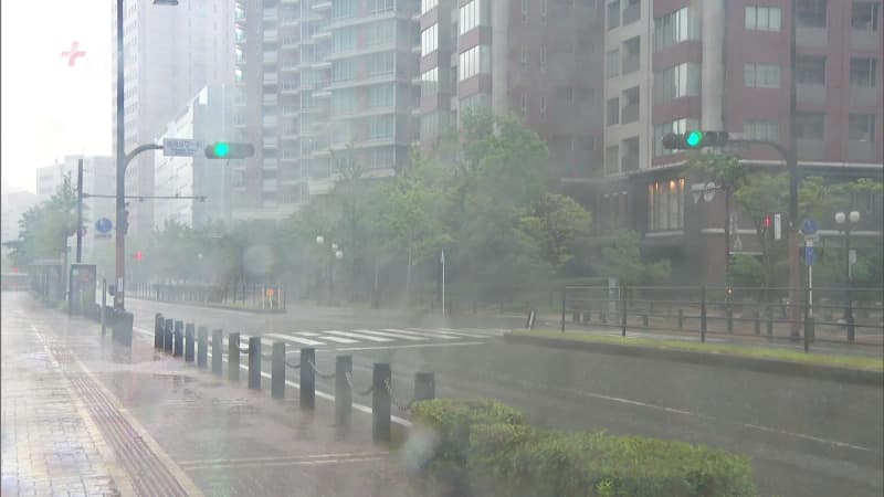 ⚡ ｜ [Breaking news] A “linear rain belt” occurred in Fukuoka Prefecture