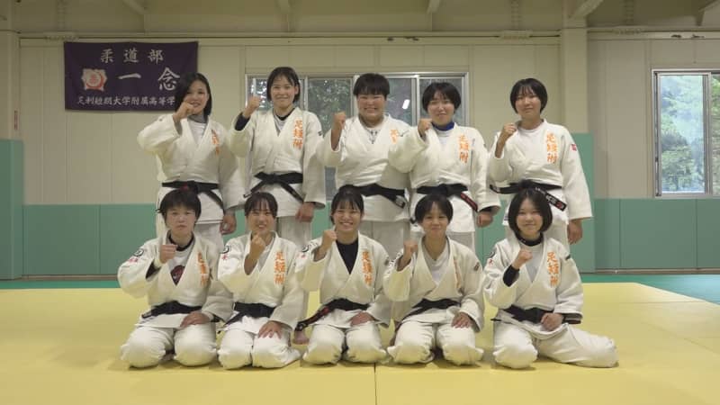 Participated in inter-high school for the first time in the XNUMXth year of the club's founding "Engrave a step in history" Women's judo club attached to Ashikaga junior college