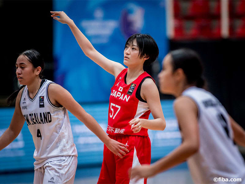 U16 Japan Women's National Team wins consecutive victories... Beats New Zealand by 31 points