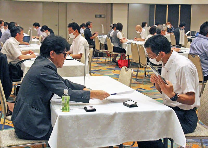 Kitakyushu city started job hunting experience for high school students