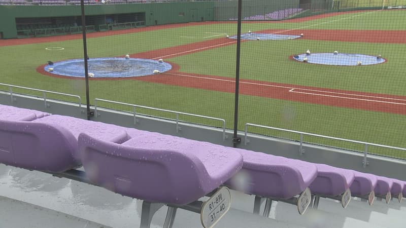 花巻東、一関学院の試合は13日に順延　盛岡誠桜は屋内練習場で汗　夏の高校野球岩手大会
