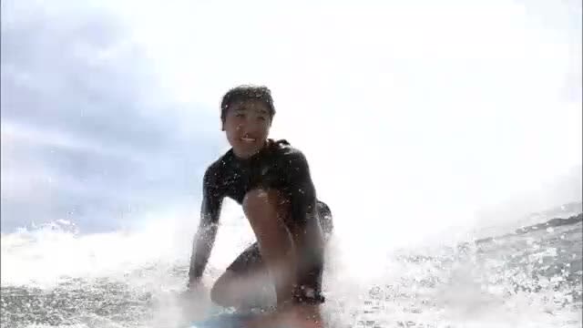 “Professional surfer high school student” Started surfing at the age of XNUMX and became a designated athlete for the Olympics [Oita]