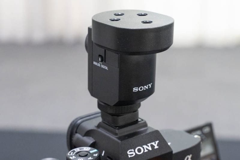 Sony, 1-in-8 camera microphone "ECM-M1"