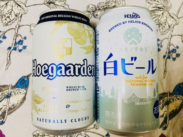 [Food report] A girl who doesn't like beer tried comparing white beer