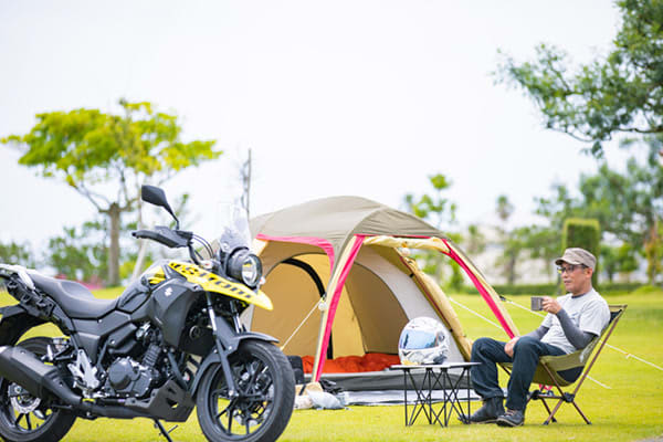 A veteran senior rider direct!What is the secret that touring camp can be super comfortable?