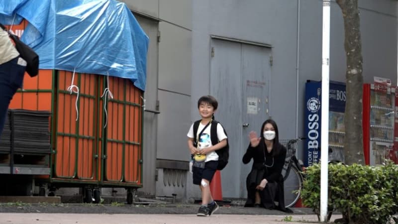 "First errand" Shizuka Arakawa tears involuntarily 4-year-old son "for mom!"