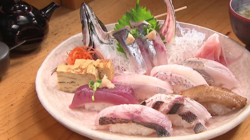 A popular izakaya in Tateyama where you can enjoy delicious "local fish sushi" at different levels