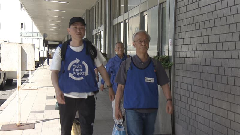 National Disaster Volunteer Support Organization advance team to heavy rain disaster area in northern Kyushu