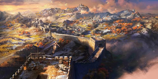 Isn't it a dream to parkour on the Great Wall?Assassin's …