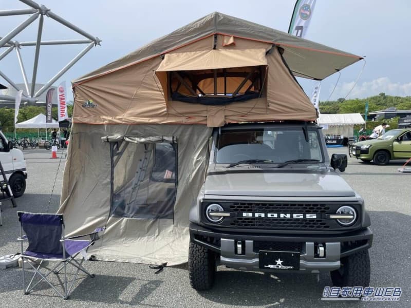 In the era of two-story tents!Suzuki Jimny Sierra like a secret base