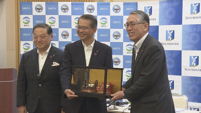 Construction of a new hotel in the downtown area of ​​​​the center of Sakata City Management president "I felt attractive"