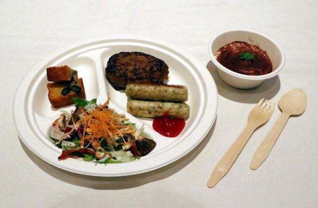 The taste of 5 dishes using emergency food will be sold at the tasting event in Okayama and the August fair