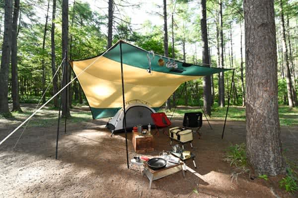 You can also use it like this! ?The tent style that can be cool and relaxing even in the summer was too revolutionary! !