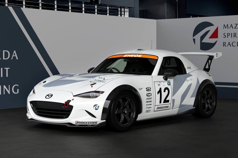 Mazda also uses CNF to participate in the Super Taikyu series with a roadster