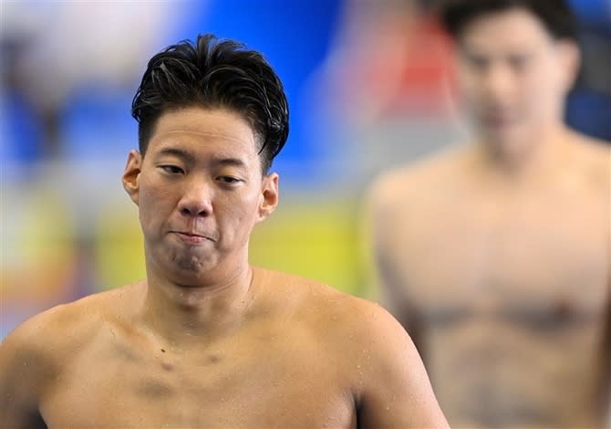 Men's 100-meter Breaststroke, Watanabe 17th, failing qualifying at World Aquatics World Championships in Fukuoka