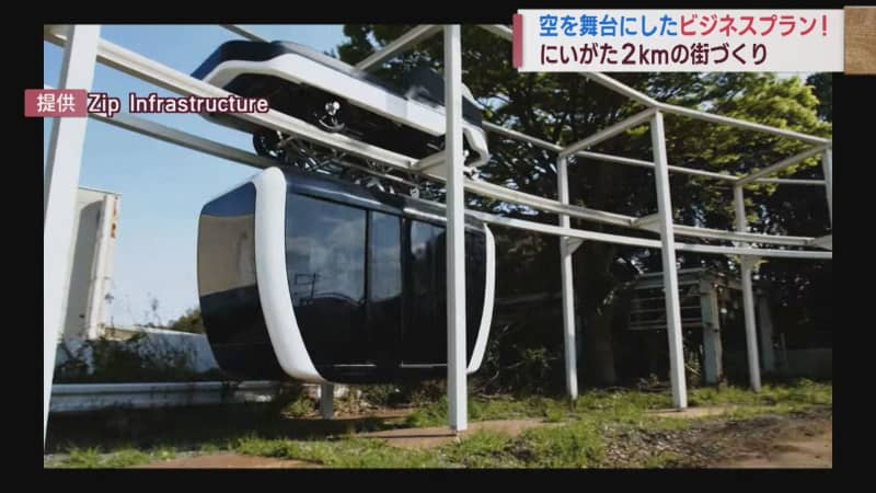 Niigata city and start-up companies propose a new urban development in Niigata on the stage of "sky" [Niigata]