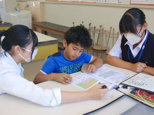 Homework support for foreign children Suzuka International Association Mie