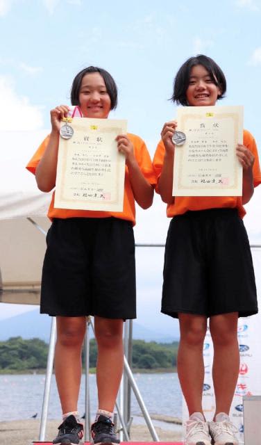 Momoki/Udatsu (Hinata Sprint) Semi-V Canoe for boys and girls nationwide