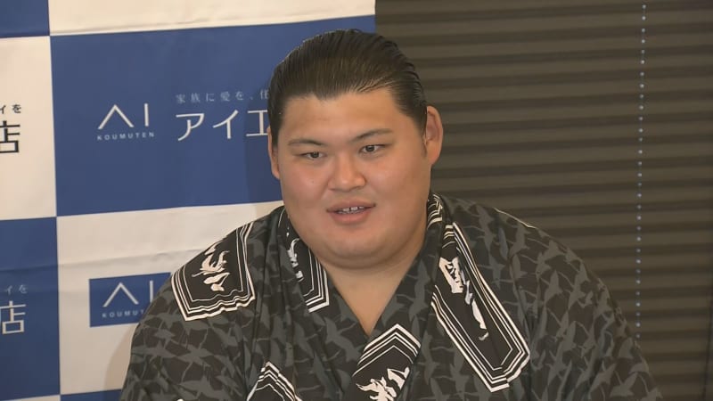Grand sumo wrestling Oonosato Promoted to Juryo in two places from the first ring
