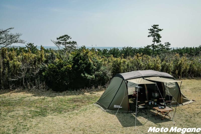 Solve the heat like a sauna!The tent where you can feel the refreshing breeze is extremely comfortable