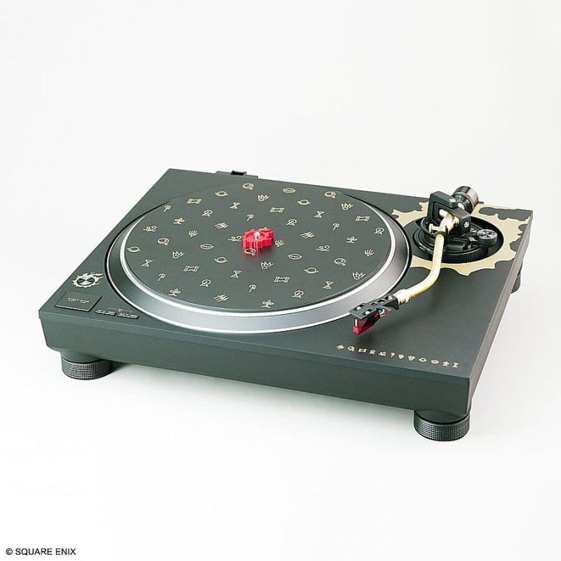 "FINAL FANTASY XIV" turntables are now accepting reservations.Eorzea characters are engraved on the housing