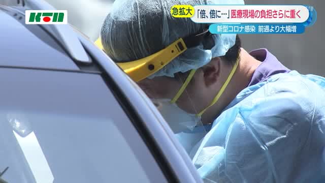 In Nagasaki Prefecture, "rapid expansion", "doubling, doubling in a week..." The burden on the medical field becomes heavy again due to the increase in new corona patients... [Nagasaki]