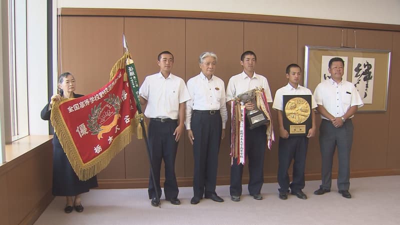 “One match win” The governor swears to play an active role in Koshien Bunsei University of Arts High School decided to participate in the summer Koshien for the first time in XNUMX years