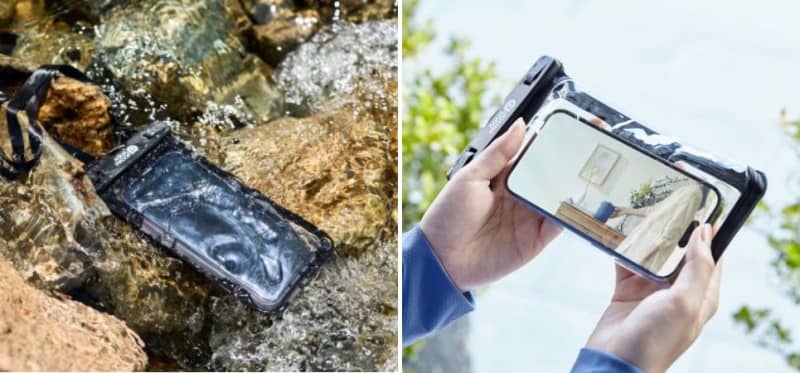 Reassuring item for outdoor activities 6 new models of waterproof cases for smartphones