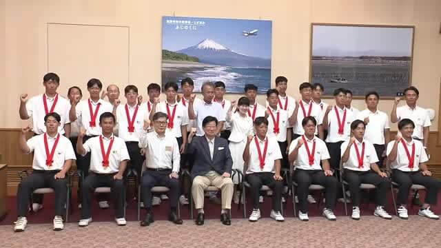 "Joy and gratitude to be able to play baseball on the Yumebutai" Shizuoka/Hamamatsu Kaiseikan Nine First appearance at Koshien in 26 years