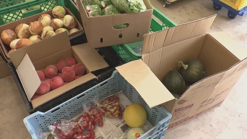 新潟市で“フレッシュフードシェア活動”　余った野菜を子ども食堂に寄付