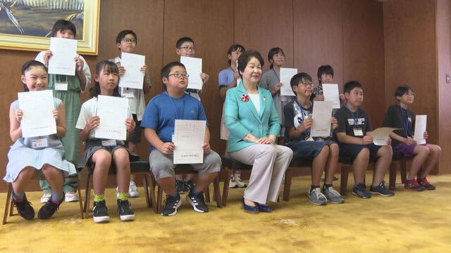 Children take office as governors on the XNUMXst "What are your efforts for the future of children?"