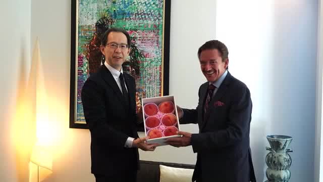 Switzerland to lift import restrictions on Japanese food products on August 8 Governor of Fukushima Prefecture visits embassy to appeal to EFTA member countries