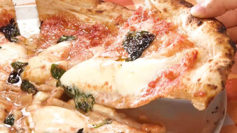 "World Pizza Championship" two-time winner!Authentic pizza with plenty of cheese is delicious