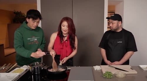 Maki Ohguro × Chocolate Effect, cooking recipe video in first collaboration