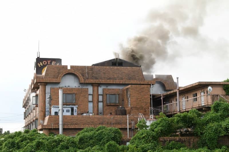 Abandoned hotel known as `` haunted spot '' fires again 2rd time in the past 3 years Gifu / Yorocho