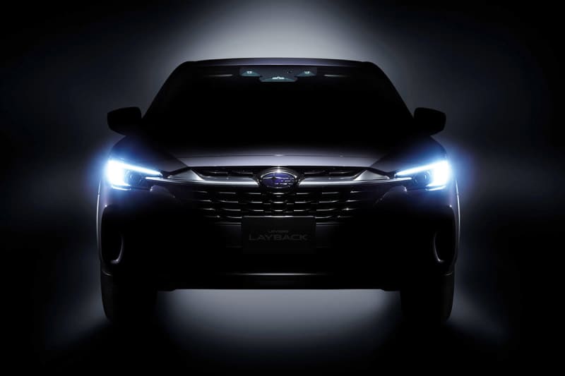Released a teaser image of SUBARU's new SUV "Layback"