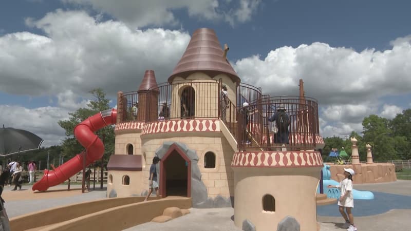 "Cat's Castle Playground Equipment" opens near Ghibli Park Available without reservation Paid on Saturdays, Sundays, public holidays, summer vacation Measures against heat...