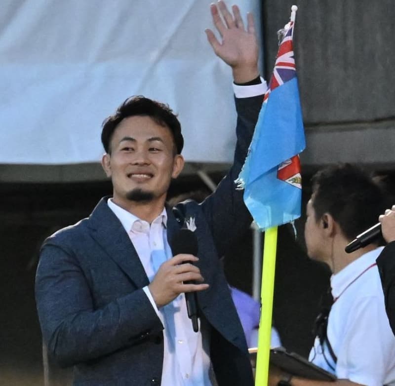 Former Japan national rugby player Kenki Fukuoka, heading to the World Cup starting next month, "The rugby I want to play is gradually taking shape" against Fiji...