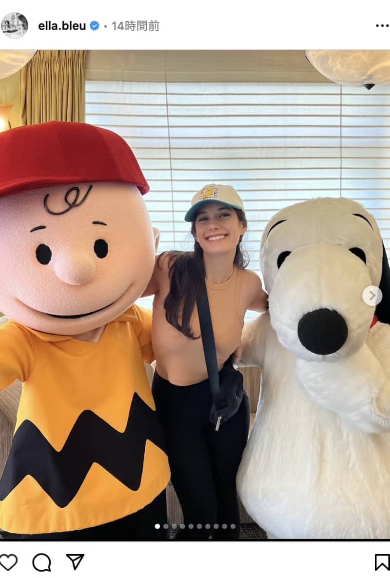 The John Travolta Family Visits Japan! 23-year-old daughter Ella releases "summer memories" spent in Japan