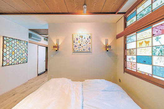 Staying in an art space A ryokan in Shima Onsen, Gunma collaborates with a local artist