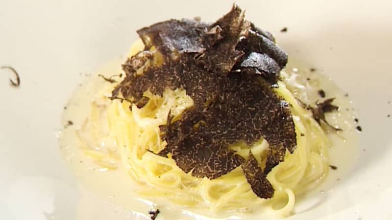 There was a restaurant where you can casually enjoy the blissful “Truffle Exhaustion” course!
